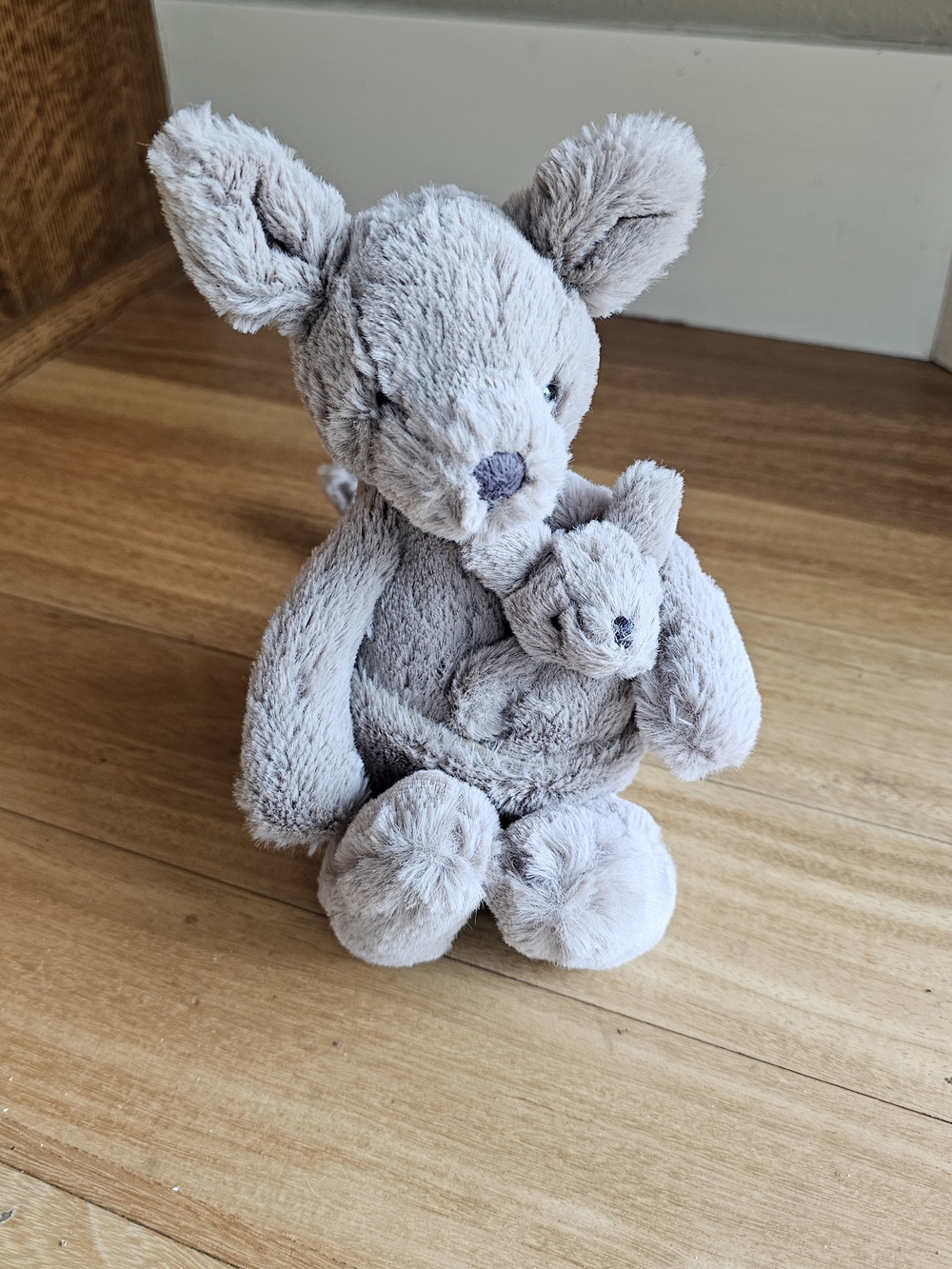 Jellycat Kara Kangaroo With Joey Retired 7"
